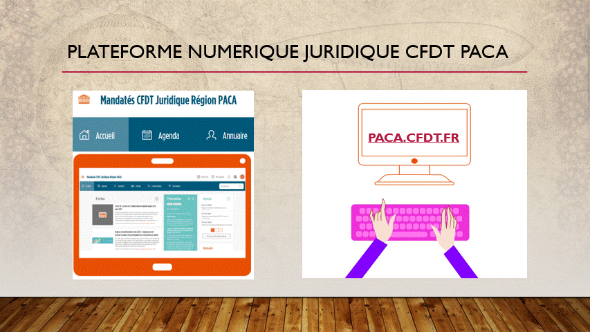 PLATEFORME NUMERIQUE JURIDIQUE CFDT PACA VIDEO