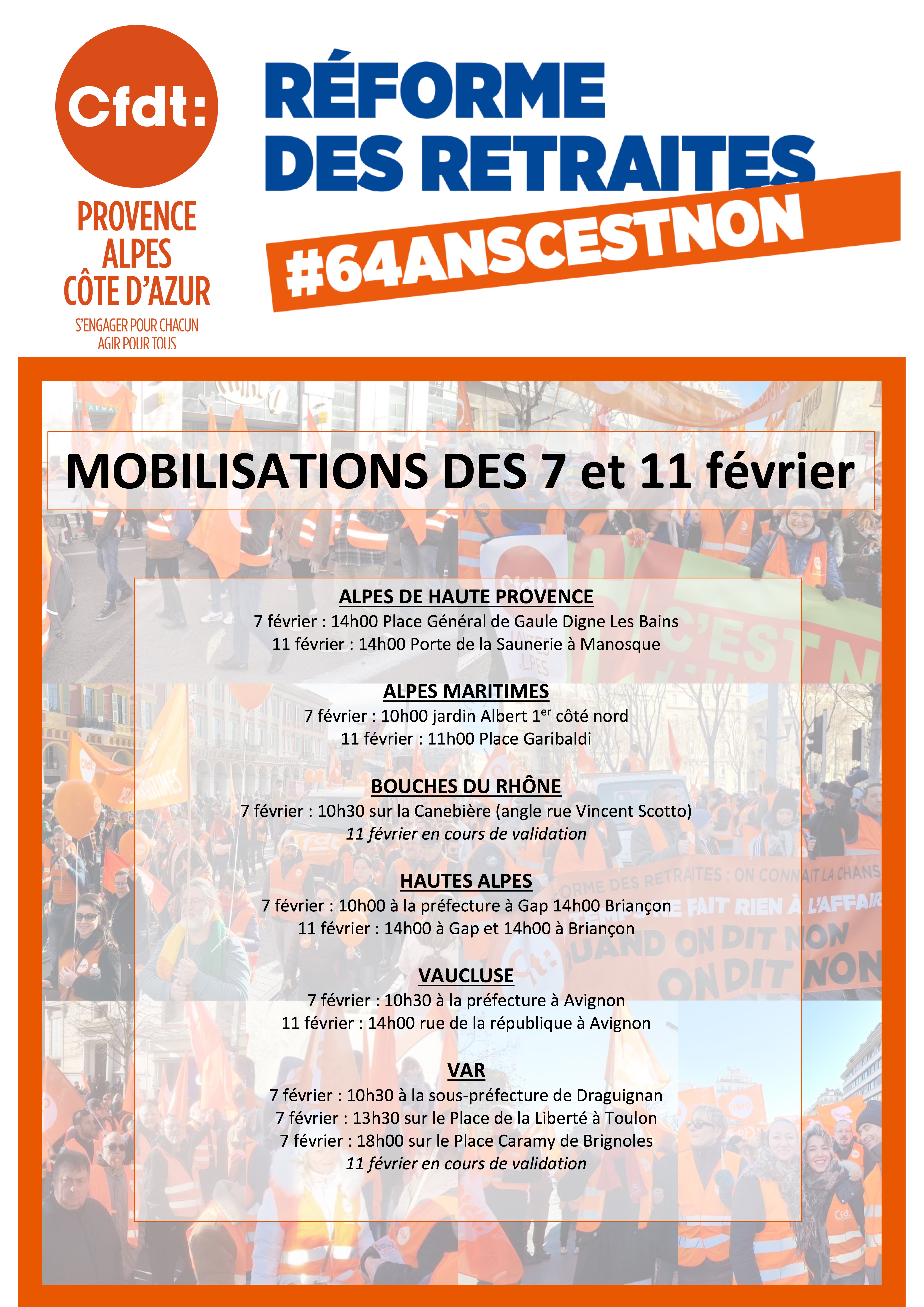 Mobilisation 7&11