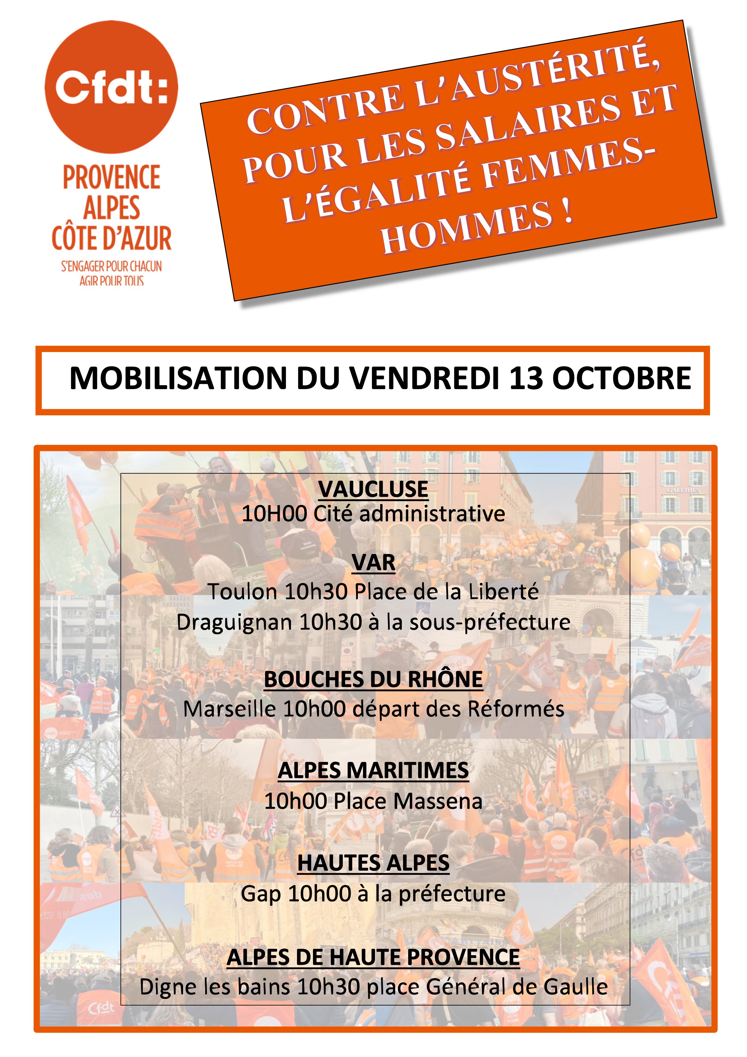 Mobilisation 13 Octobre