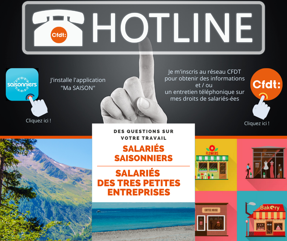 AFFICHE REGIONALE ACTION SAISONNIER ET TPE ETE 2020